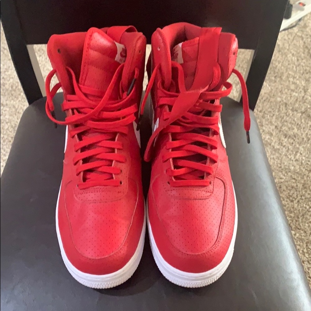 Red&White Nike Air size 12